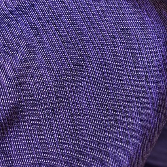 Vintage 90s CHRISTINE DAVID Size 10 Peplum 2-Button Blazer Top Vivid Purple NEW - Picture 15 of 16